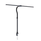 Nerius Axis Base standard desk lamp, black, LED, adjustable arm, office and home workspace lighting