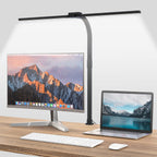 Nerius Axis Duo — Clamp Desk Lamp Base with Remote