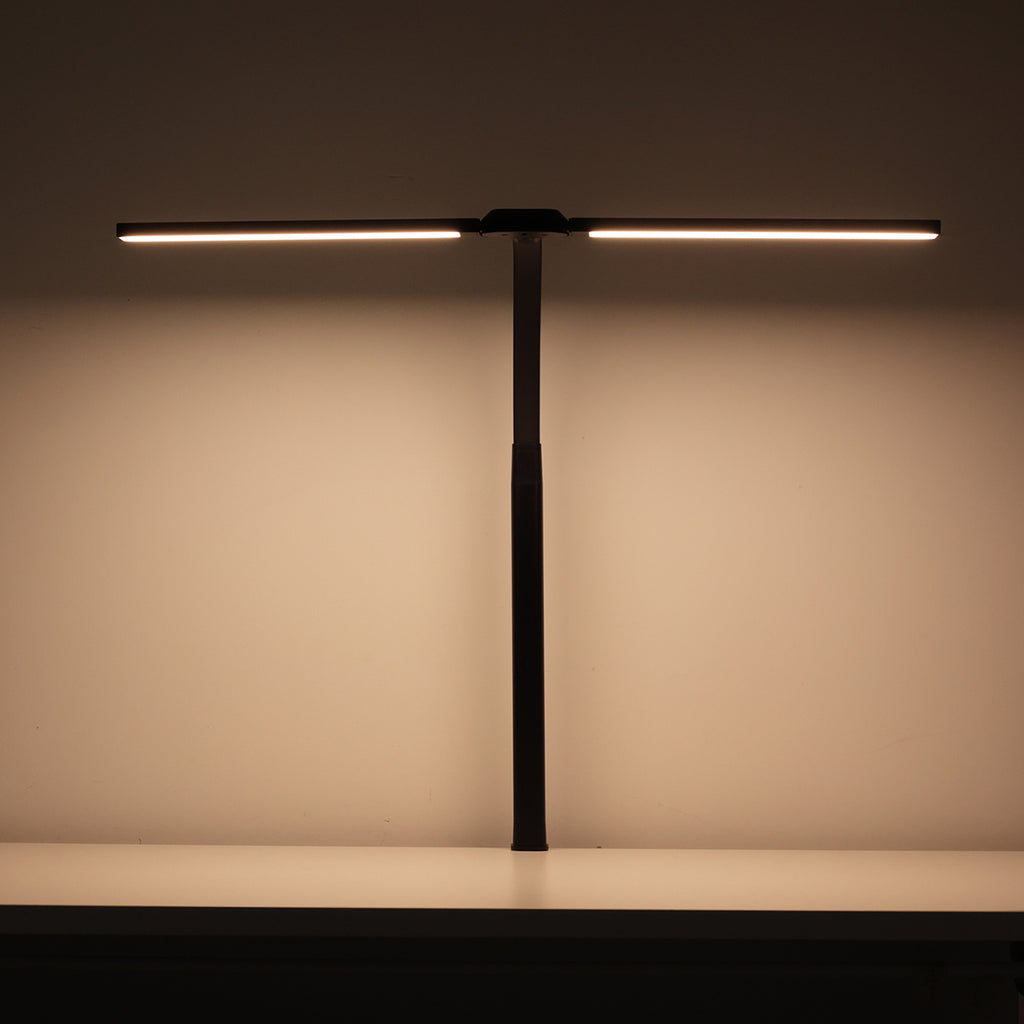 Nerius Axis Duo Flex — Adjustable Clamp Desk Lamp with Remote