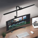 Nerius Axis Duo Lite — Compact Clamp Desk Lamp with Remote