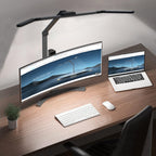 Nerius Axis Duo Pro — Professional Clamp Desk Lamp with Remote