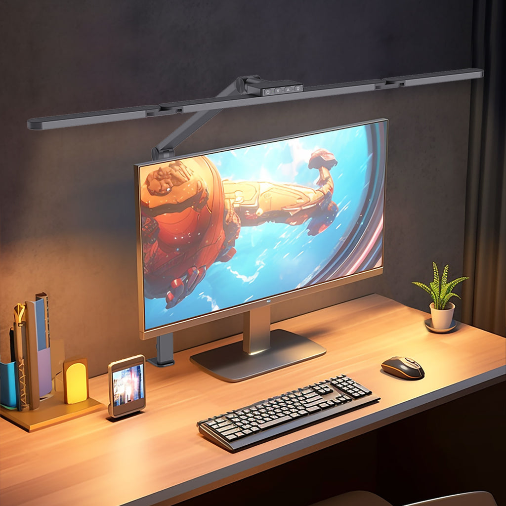 Nerius Axis Duo Pro — Professional Clamp Desk Lamp with Remote