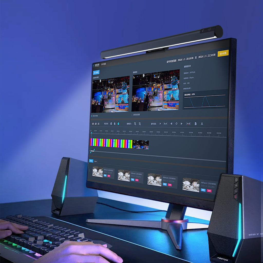 Nerius Halo Arc — Adjustable Monitor Light