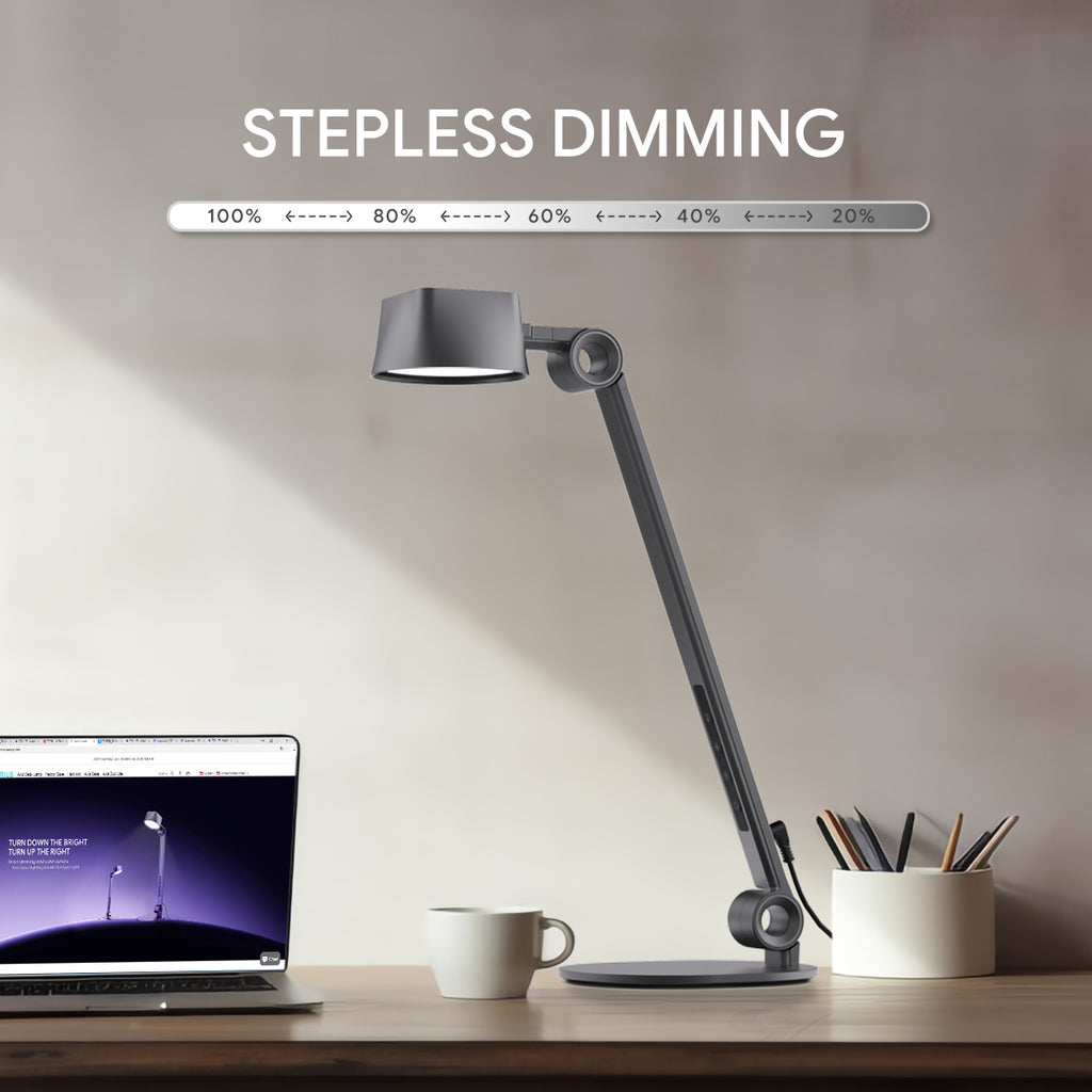 Nerius Vector Base — Precision Desk Lamp